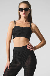 Airlift Mesh Cherish Bra - Black