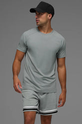 Triumph Raglan Tee - Lunar Grey