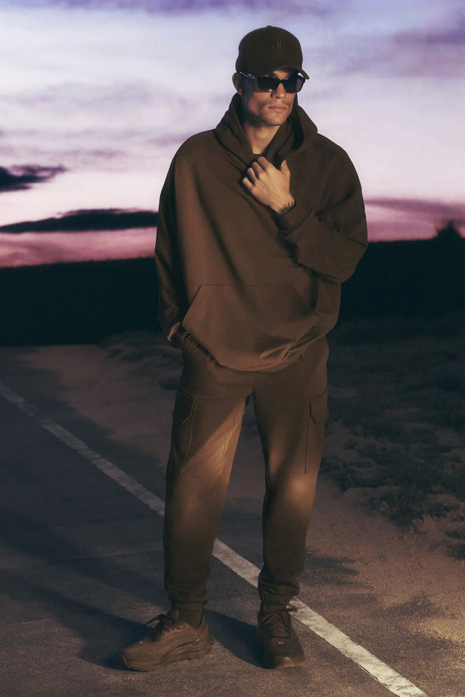 Edition Sueded Jogger - Espresso