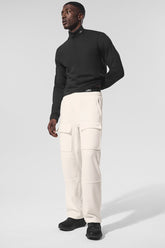Polar Fleece Ridge Cargo Pants - Ivory