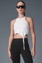 Alosoft Ribbed Revelation Tank - White