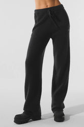 Wool Cashmere New Class Sweatpant - Black