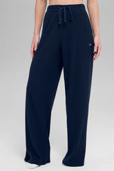 Muse Wide Leg Pant - Navy