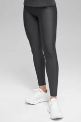 Airlift Winter Warm High-Waist Legging - Anthracite