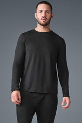 Conquer Reform Crewneck Long Sleeve - Black