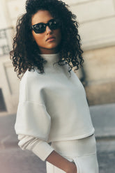 Cropped Serenity Coverup - Ivory