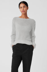 Cashmere Reform Long Sleeve - Dove Grey Heather