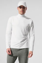 Conquer Reform Mock Neck Long Sleeve - White