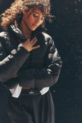 Gold Rush Puffer - Black
