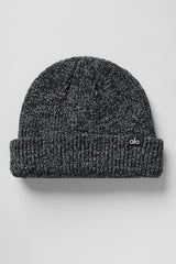 Marl Beanie - Black Marl