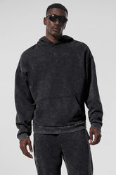 Chill Vintage Wash Hoodie - Black Wash