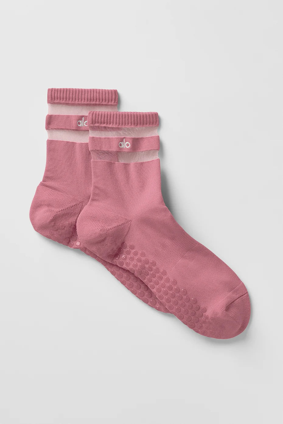 Women's Pulse Grip Sock - Pink Wild Rose