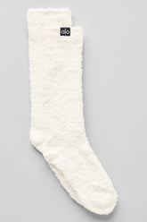 Women's Plush Lush Sock - Ivory