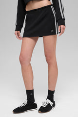 Track Star Mini Skirt - Black