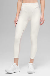 Airlift High-Waist 7/8 Rebel Legging - Ivory