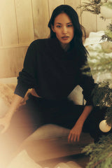 Cropped Serenity Coverup - Black