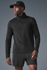 Conquer 1/4 Zip Reform Long Sleeve - Black