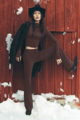 Sway Bootcut Sweatpant - Brownstone