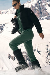 Waffle Weekend Escape Jogger - Clover Green