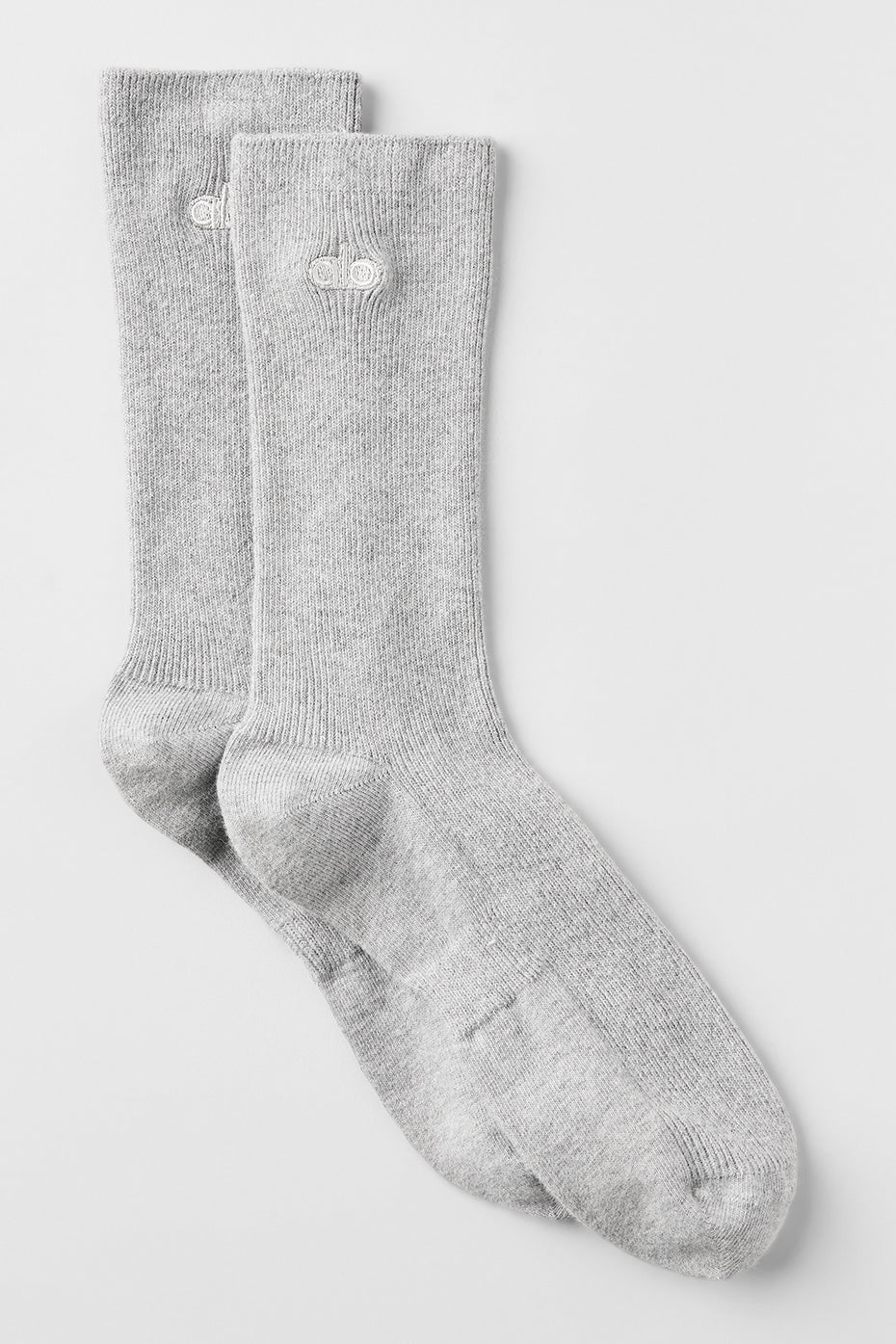 Unisex Half-Crew Understated Sock - Athletic Heather Grey