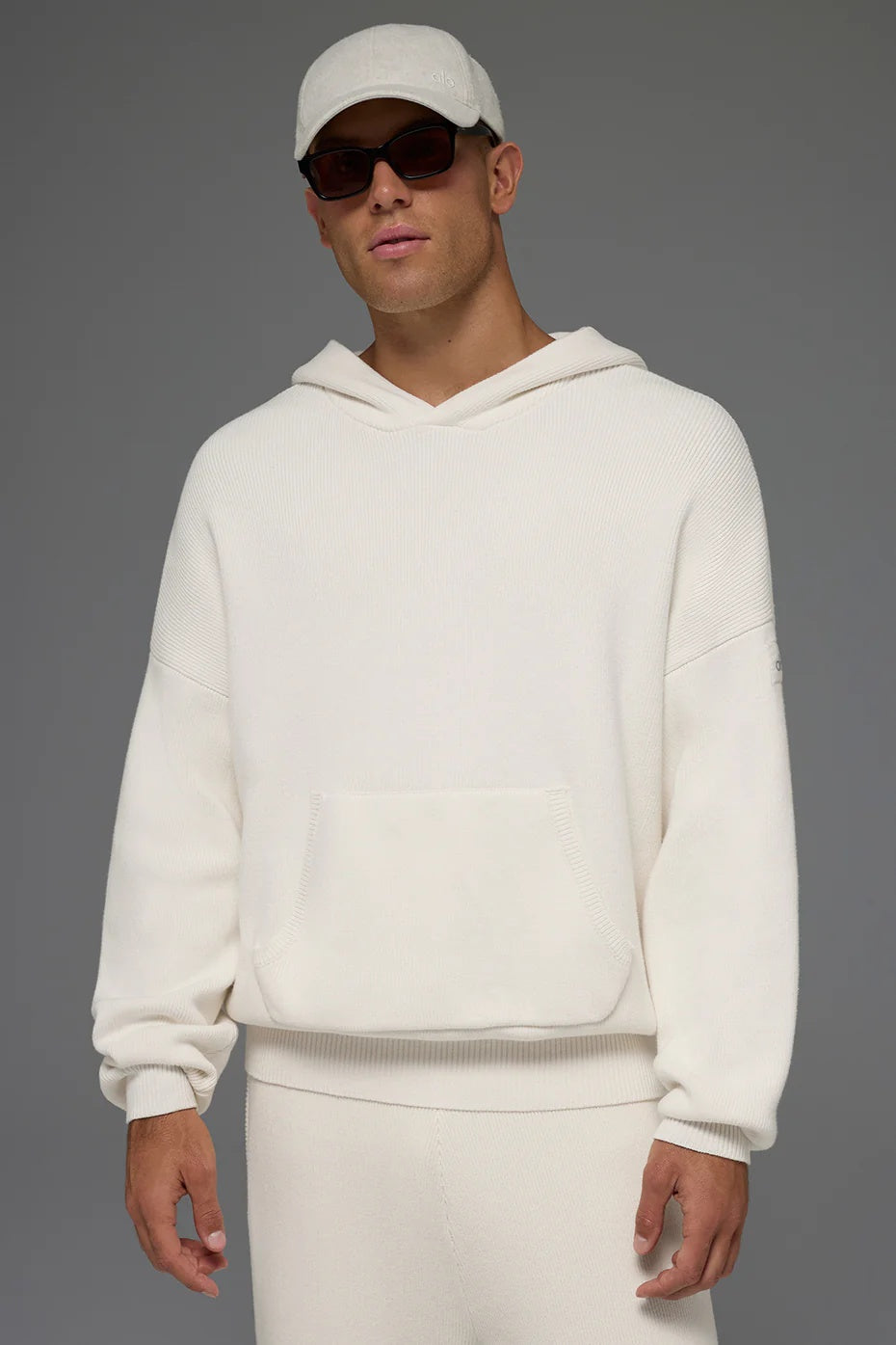 Scholar Hooded Sweater - Ivory