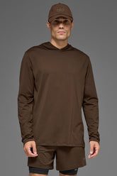 Conquer Reform Long Sleeve With Hood - Espresso