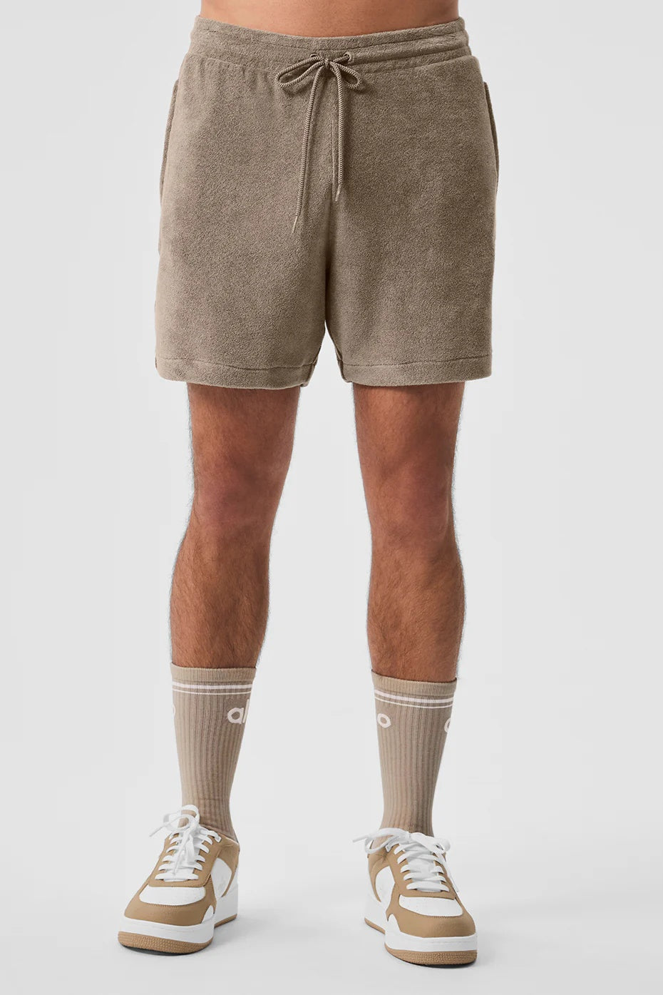 7" Coastal Terry Short - Gravel