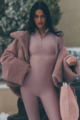 Airlift Winter Warm Ski Time Long Sleeve - Pink Champagne