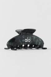 90's Claw Clip - Clover Green Agate