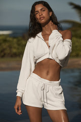 Low Key Sweat Short - Ivory