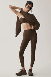 7/8 High-Waist Airlift Legging - Espresso