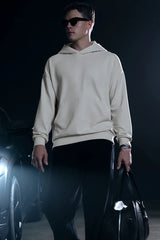 Double Take Hoodie - Bone