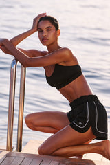 Motivate Track Short - Black/White