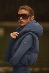 Fast Lane Puffer Vest - Bluestone