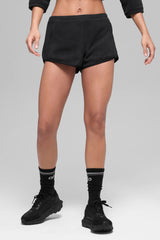 Polar Fleece Retreat Short - Black