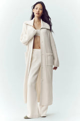 Cashmere Northstar Long Cardigan - Ivory