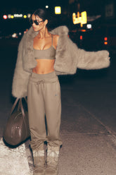Accolade Straight Leg Sweatpant - Gravel