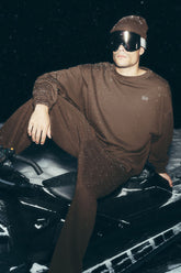 Accolade Crew Neck Pullover - Espresso