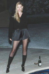 Silk Luminous Short - Black