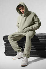 Make Waves Hoodie - Limestone Tonal