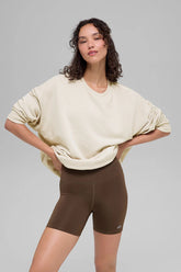 Chill Crew Neck Pullover - Bone