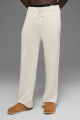 Wool Cashmere New Class Sweatpant - Bone Heather