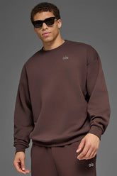 Accolade Crew Neck Pullover - Brownstone
