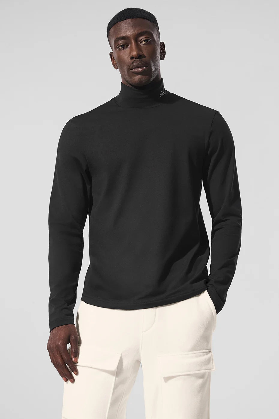 Conquer Reform Mock Neck Long Sleeve - Black