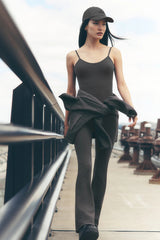 Airbrush Bootcut One And Done Onesie - Anthracite