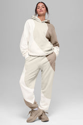 Make Waves Hoodie - Ivory/Bone/Gravel