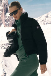 Sweatshirt Puffer - Black