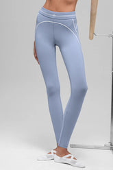 Airbrush High-Waist Heart Throb Legging - Winter Frost/White