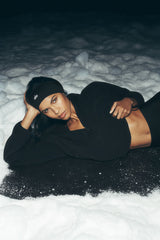 Polar Fleece Retreat Cover Up - Black