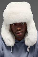 Faux Fur Starstruck Hat - Ivory